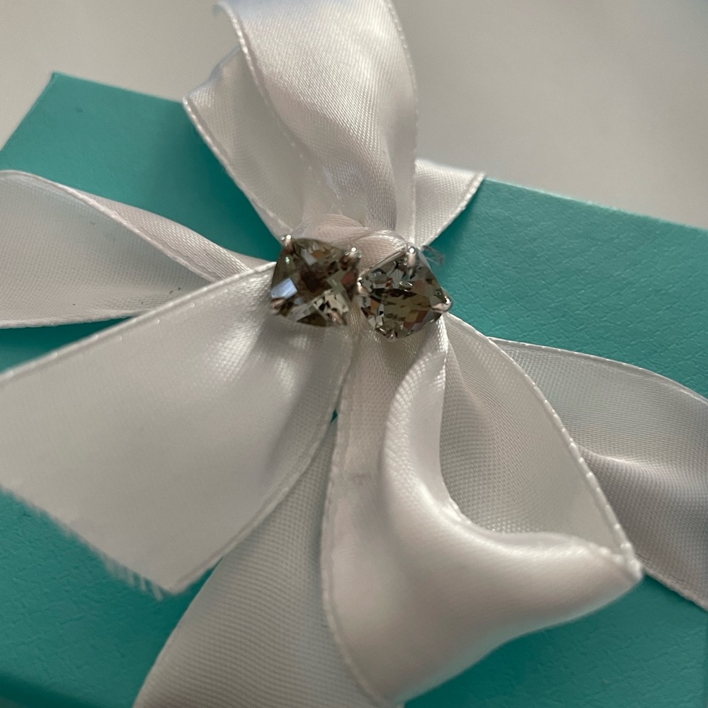 Tiffany &‎ Co prasiolite earrings